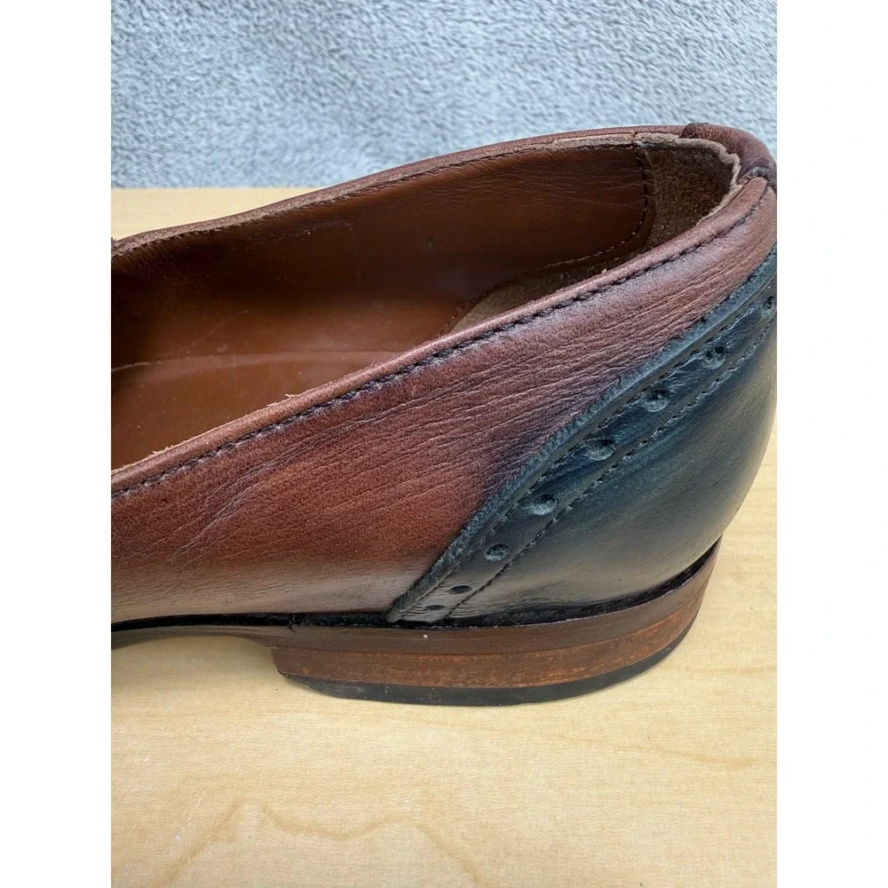 Esquivel Leather Penny Loafer Dress Shoes Men's 41 US 7.5-8 Hand Made California